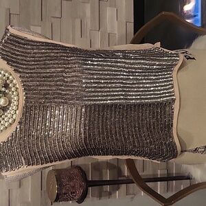 #11 Blush sequins top